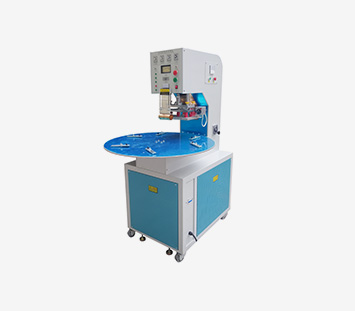 Single Head Round Table 3 Station HF Welding Machine