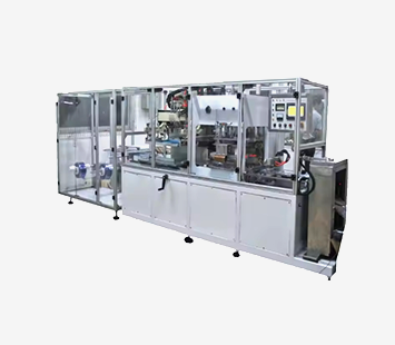 Automatic urine bag production line