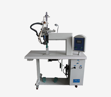 Hot air glue press machine