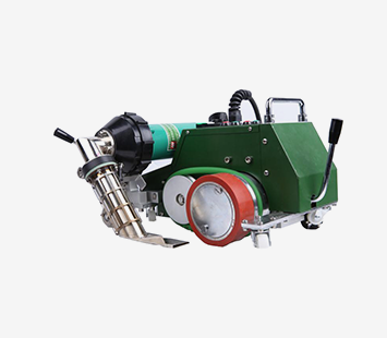 Crawling hot air welding machine